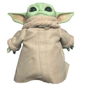 Disney Star Wars Baby Yoda Plush 12” Tall Doll The Mandalorian The Child Grogu